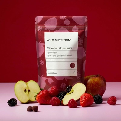 Wild Nutrition Vitamín D pro děti bonbonky 60 gummies – Hledejceny.cz