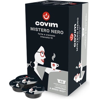 Covim Кафе капсула Covim Ora Mistero Nero 48 бр. , съвместими с A Modo Mio (100538)