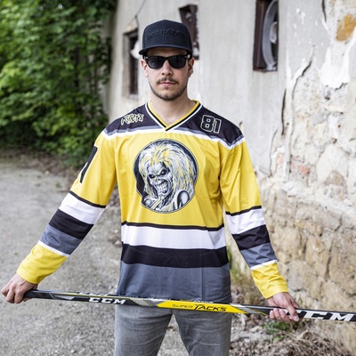 AMPLIFIED Тениска за хокей на iron maiden - amplified - zav858m298