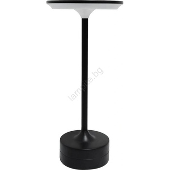MILAGRO LED Презареждаема сензорна настолна лампа TAVOLO LED/2, 5W/5V 2400 mAh 3000-6000K черна (MI2738)