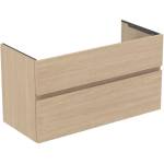 Ideal Standard Finesse - Шкафче за умивалник, 100x44x55 см, 2 чекмеджета, бял дъб E3388US (E3388US)