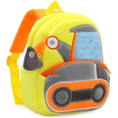 Toybit Dětský plyšový batoh Bagr