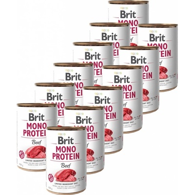 Brit Mono Protein Beef 12 x 400 g