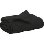 Pure Line Home Лятна олекотена завивка Color Warm с полиестерен пълнеж, 200 г/м2, черна