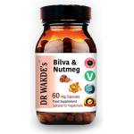 DR WAKDE’s Билва и Индийско орехче (Bilva & Nutmeg) - изчиства червата, поддържа сърцето, регулира кръвното, 60 капсули (HS007 (131531))