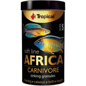 Tropical Soft Line AFRICA Carnivore - S, 250мл / 150г