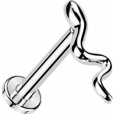 MARRE Labreta piercing do ucha had (1,2 x 6 mm) LB0046ST-1206