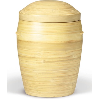 Drevená urna Bamboo – Prírodná