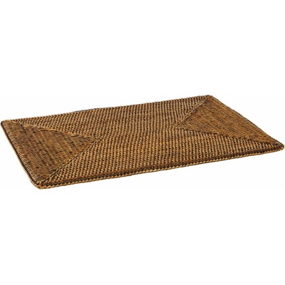 Sambonet Ratanové obdĺžnikové prestieranie kolekcia Radici Rattan 46x31 cm medovo hnedá 58239-46