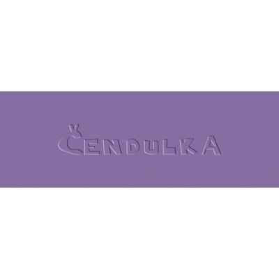 Zdrhovadlo zip plastový 10cm nedělitelný šíře 3mm středně fialová