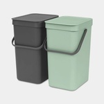 Brabantia Sort & Go Built in Bin 2x12 l (214448)
