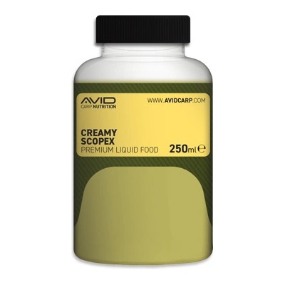 Avid Carp Premium Liquid Food 250ml Creamy Scopex