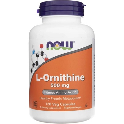 Now Foods Ornithine 500 mg 120 kapsúl