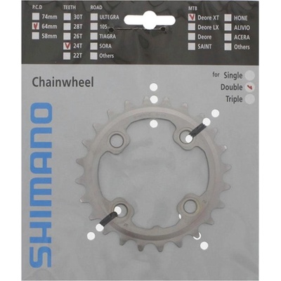 Shimano Deore XT FC-M785 prevodník, vnútorný 24T