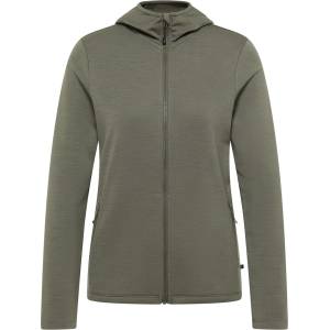 Heber Peak Дамско вълнено яке Heber Peak Women's Merino210 EvergreenHe. Zip Hoody Zip-up hoodie - Willow Green - размер 3XL (105-6904-0918)