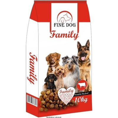 Fine Dog Family hovězí 10 kg