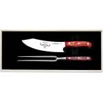 GIESSE Комплект ножове Giesser серия PremiumCut Carving set, Acrylic, red diamond (GIE.1997.2.rd)