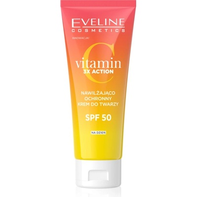 Eveline Cosmetics Vitamin C 3x Action хидратиращ дневен крем SPF 50 30ml