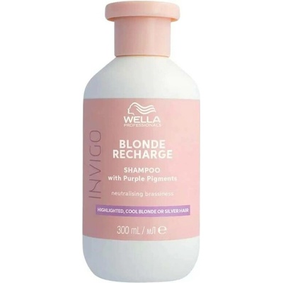 Wella Professionals Šampon pro blond vlasy Invigo Blonde Recharge (Color Refreshing Shampoo) 300 ml