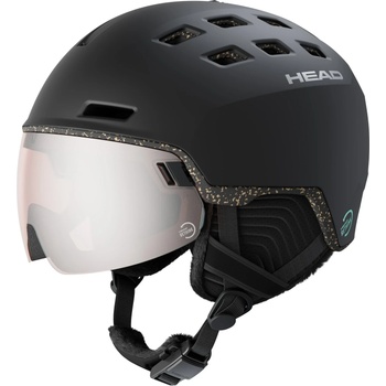 HEAD Ски каска Head Radar Rethink S2 (VLT 20%) Ski helmet - Black - размер 52-55 cm (418-1153-0111)