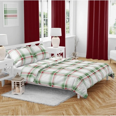 Textilomanie bavlna obliečky NORTHNEST biele 70x90 140x200