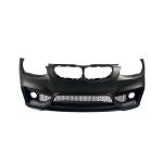  Предна броня за bmw e92 (2005-2009) - m4 дизайн с добавка и отвори за халогени (px-gz1-096b)