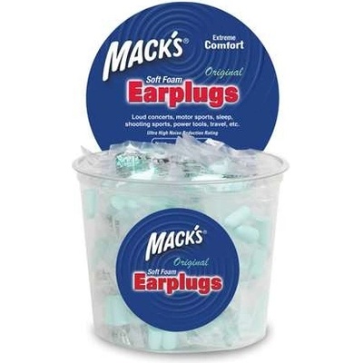 Macks Original špunty do uší 100 párů