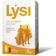 Rybí olej Lýsi Omega-3 s multivitaminem 32 kapslí