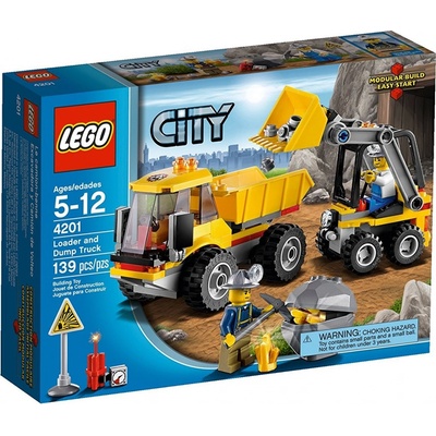 LEGO® City 4201 Nakladač a sklápěčka