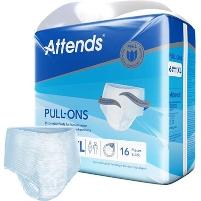 Attends Pull-Ons Plus 6 XL 16 ks