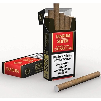 Djarum Super Kretek Filtr Cigarillos 10 ks – Zboží Dáma