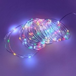 Baterie Centrum LED външна гирлянда 100xLED/3xAA 5, 45 m IP44 многоцветна (BC0789)
