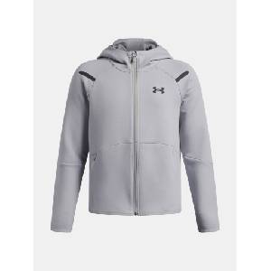 Under Armour UA B Unstoppable Flc FZ Суитшърт за момчета Under Armour | Siv | Момчешки | 128/134