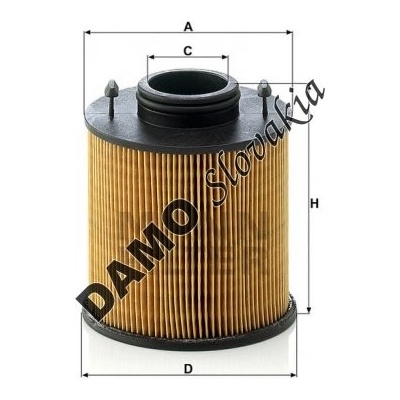MANN FILTER Filter močoviny MANN FILTER U 620/3 y KIT