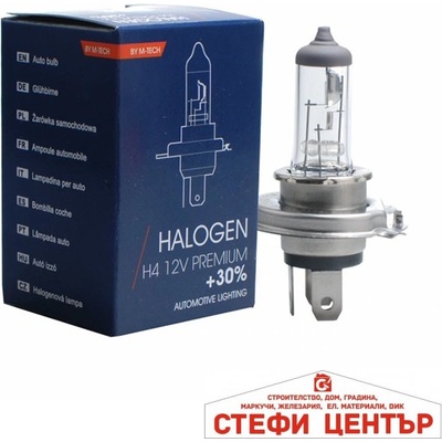 M-tech Крушки m-tech premium +30% h4 60/55w - 12v (282128)