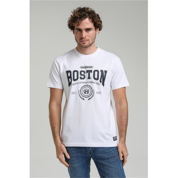 New World Polo Мъжка Slim Fit тениска 23SSM20287 - Бяла #371582 (371582_Бяло)