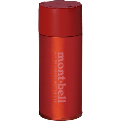 Montbell Termoska Alpine Thermo Bottle červená 350 ml