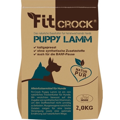 Fit-Crock pro štěňata Jehněčí 2 kg
