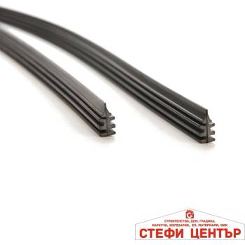 Paolo Пера за чистачки силикон 24'' - Черни (4002)