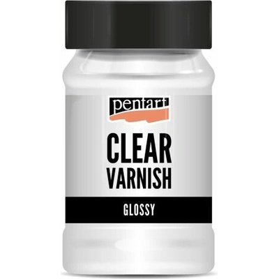 Pentart Lak bezbarvý syntetický 100 ml lesklý – Sleviste.cz