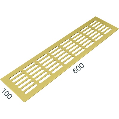 MPkovania SRL ALFA 100 x 600 mm Bronz elox