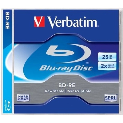 Verbatim BD-RE 25GB 2x, 5ks