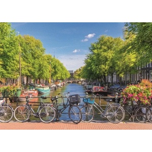 Art Puzzle - Puzzle Amsterdam Canal - 2 000 piese