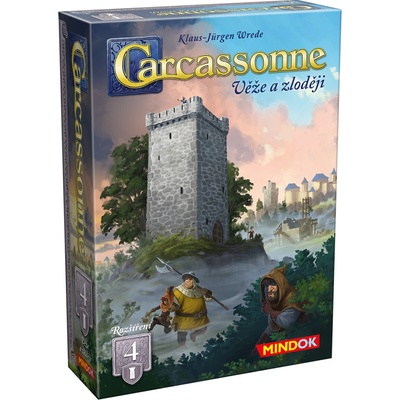 Mindok Carcassonne rozšíření 4: Věže a zloději (2025)
