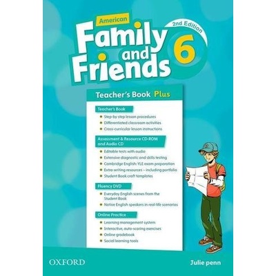 Family and Friends 6 American Second Edition Teacher´s Book Plus - Penn Julie