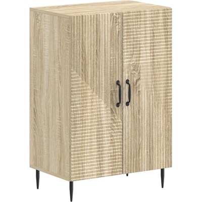 vidaXL Шкаф за обувки HAARLEM 59, 5 x 39, 5 x 89, 5 см Дъб сонома (896867)