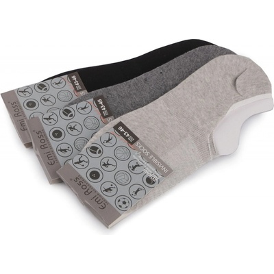 Prima-obchod Bavlněné ponožky do tenisek Emi Ross unisex, barva 4 (vel. 43-46) mix
