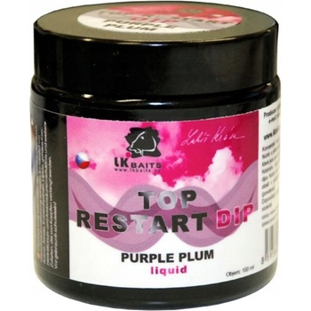 LK Baits Dip Top Restart Purple Plum 100 ml