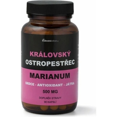Kráľovsky Ostropestrec Marianum 500 mg 90 kapsúl