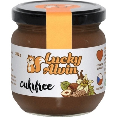 Lucky Alvin CUKRFREE lieskovoorieškové máslo 200 g